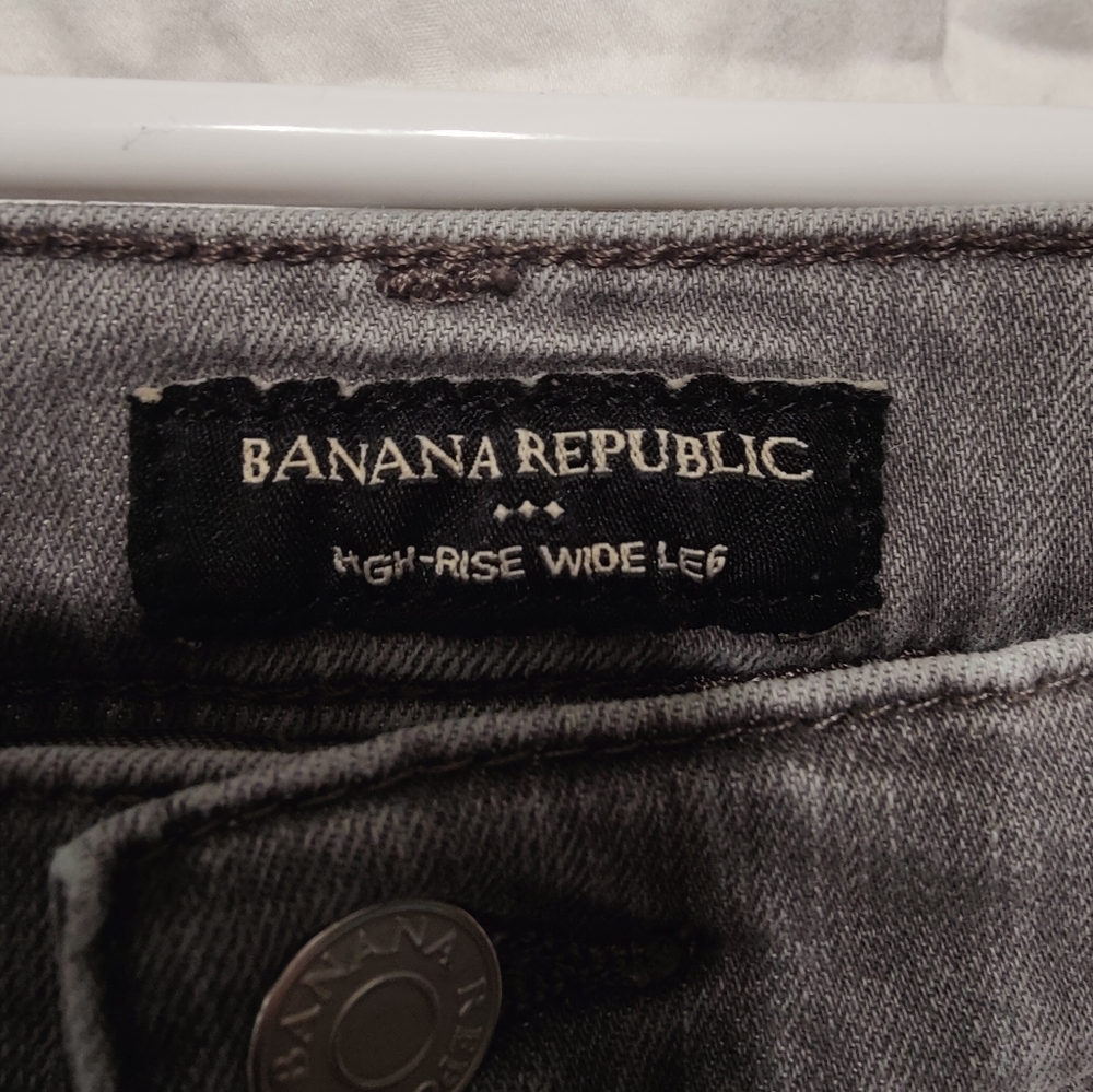 Any Item $10- Send an Offer (Purses Excluded)- Grey wash Wide leg jeans - Picture 4 of 5